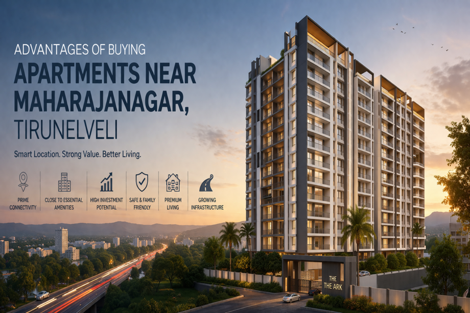 Advantages of Buying Apartments Near Maharajanagar, Tirunelveli