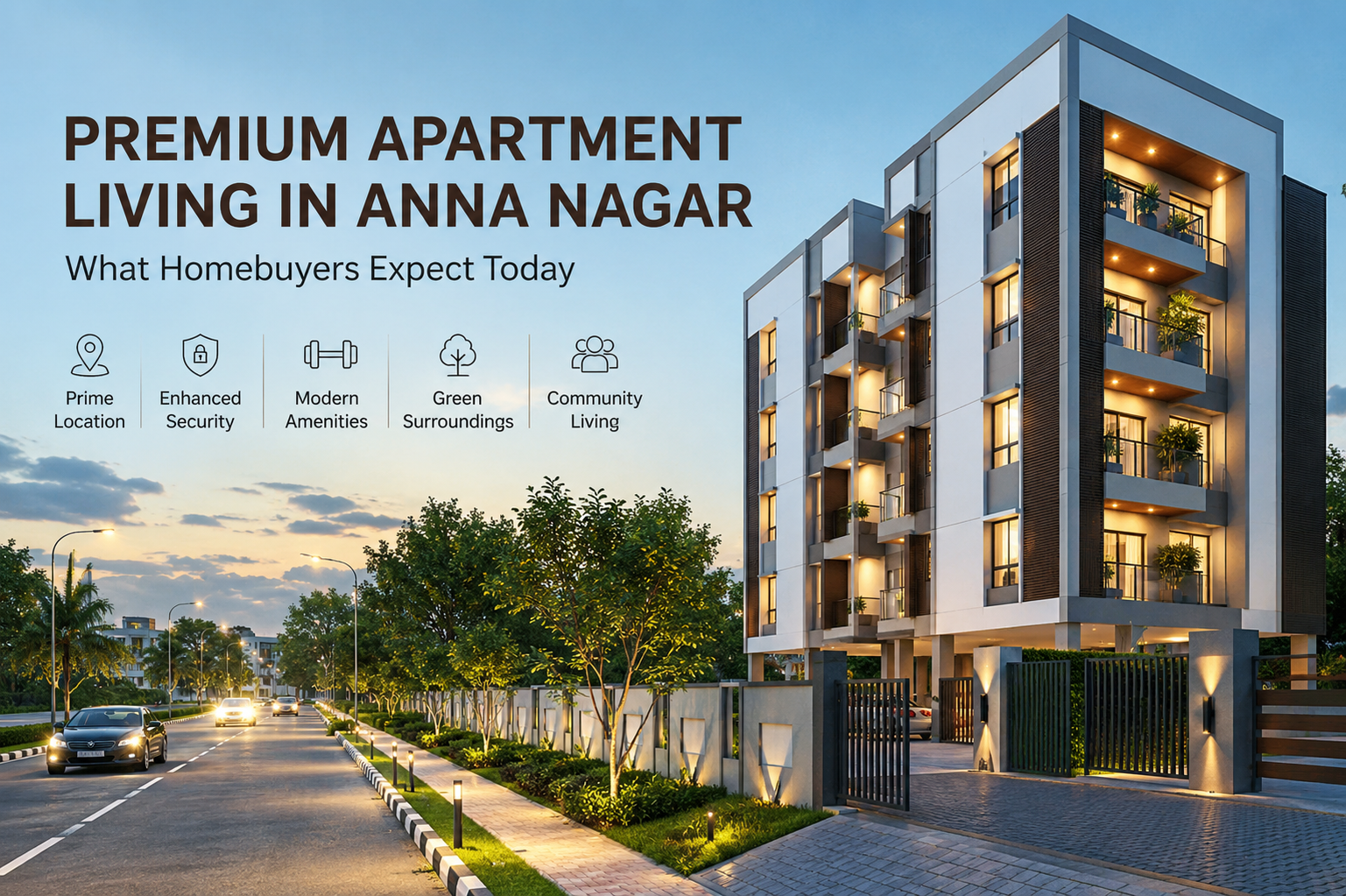 Premium Apartment Living in Anna Nagar – What Homebuyers Expect Today